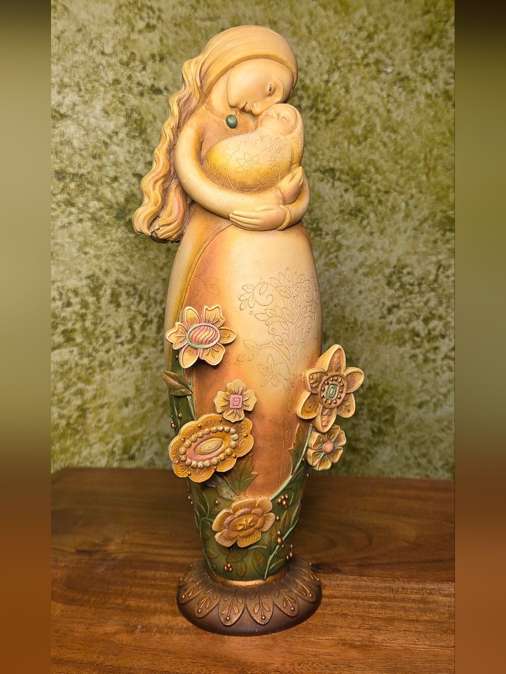 Blooming Wild "Blessings" Mother and Child Figurine, by artist Karen Hahn